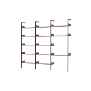 &Tradition Rhomb IF1 &IF4 & IF5 Configuración de Estantería G Nuez Lacado