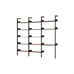 &Tradition Rhomb IF1 &IF4 & IF5 Configuración de Estantería G Nuez Lacado