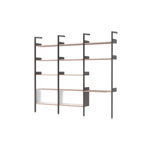 &Tradition Rhomb IF3 &IF5 & IF6 Configuración de Estantería J Nuez Lacado