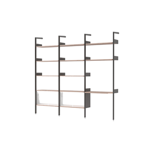 &Tradition Rhomb IF3 &IF5 & IF6 Configuración de Estantería J Nuez Lacado