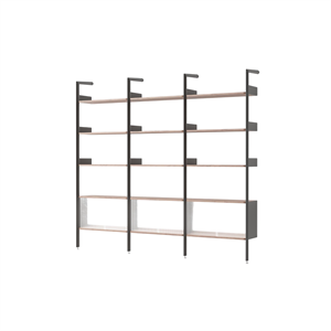 &Tradition Rhomb IF3 &IF6 & IF6 Configuración de Estantería K Nuez Lacado