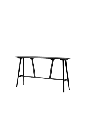 Mesa de Bar &Tradition In Between SK27 L190 Roble Lacado Negro