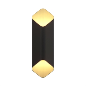 Astro Ako 420 Phase Lámpara de Pared Negro Mate/Oro