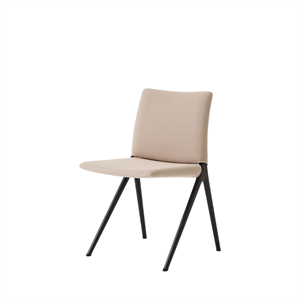 Silla de Comedor &Tradition Kape IF7, Negro Cálido/ Grain 61252