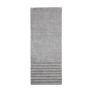 Alfombra Woud Kyoto 80x200 Gris