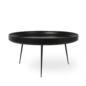 Mesa de Centro Mater Bowl Extra Grande Madera de Mango Negro