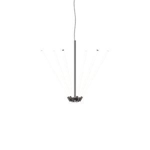 Lámpara de araña Lysabel de Intra Lighting, Blanco Mate