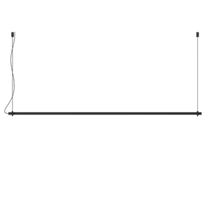 Lámpara Colgante Mate Intra Lighting Gramm S L66, Color Negro