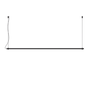 Lámpara colgante Mate Intra Lighting Gramm S L66, color Negro