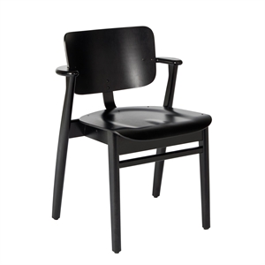 artek Domus Silla de Comedor Abedul Negro