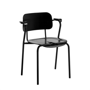 artek Lukki Silla de Comedor Negro