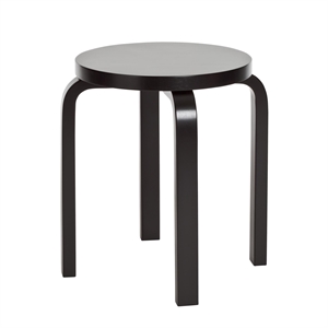 artek E60 Taburete Negro