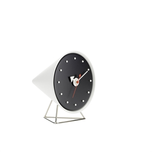 Reloj Vitra Cone Negro/ Blanco