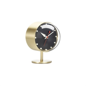 Vitra Night Clock Latón/ Negro