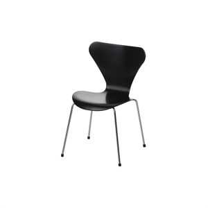Silla Miniatura Fritz Hansen Serie 7 Negro