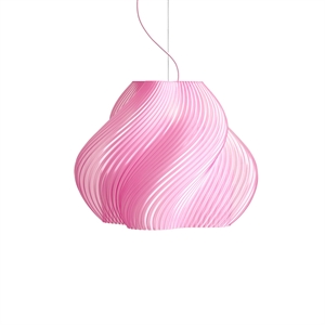 Lámpara Colgante de Helado Suave Crème Atelier Mega Rose Sorbet/ Cromo