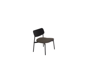 Petite Friture Fromme Bois Sillón Tissu Negro