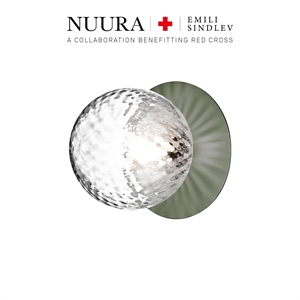 Nuura X Emili Sindlev Liila 1 Lámpara de Pared Medio Verde Esperanza/ Óptica Transparente