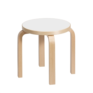 artek NE60 Taburete Infantil Abedul/ Blanco