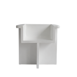 101 Copenhagen Brutus Silla de Comedor Blanco Hueso