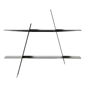 Andersen Furniture A-Shelf Estantería Mediana 52x9x46 Negro