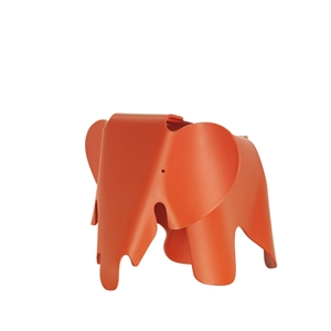 Taburete Vitra Eames Elephant Grande Rojo Amapola