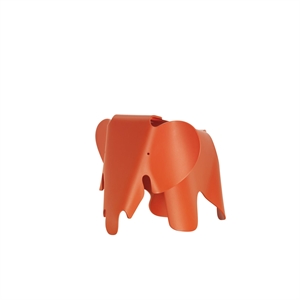 Taburete Vitra Eames Elephant Pequeño Poppy Rojo