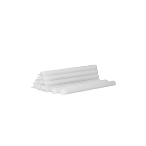 Velas Esterilizadas STOFF Nagel, Paquete de 12, Blanco