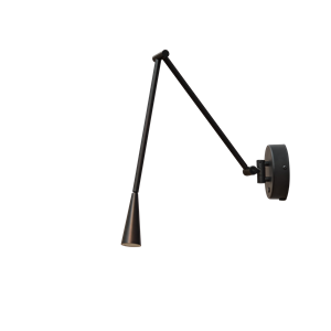 Lámpara de Pared 101 Copenhagen Snake en Negro Quemado