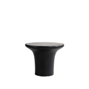 Mesa Auxiliar Baja de Trompeta 101 Copenhagen en Travertino Plata