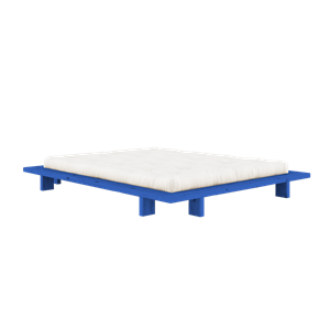 Estructura de Cama Karup Japan 160x200 Azul Vivo