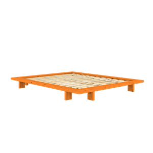 Karup Design Estructura de Cama Japonesa 160x200 Naranja Solar