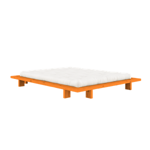 Karup Japan Estructura de Cama 160x200 Naranja Solar