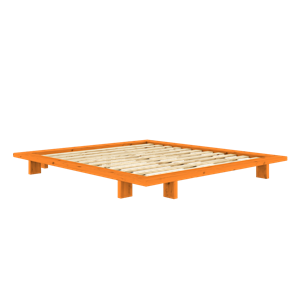 Karup Design Estructura de Cama Japonesa 180x200 Naranja Solar