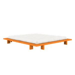 Karup Design Estructura de Cama Japonesa 180x200 Naranja Solar