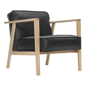 Andersen Furniture LC1 Sillón Roble/Cuero Negro