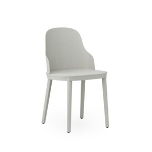 Normann Copenhagen Silla de Comedor Allez Gris Cálido