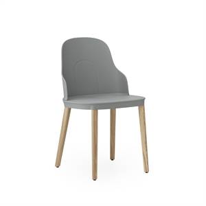 Normann Copenhagen Silla de Comedor Allez Roble Gris