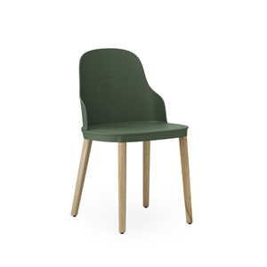 Normann Copenhagen Silla de Comedor Allez Roble Verde