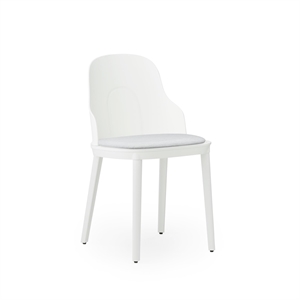 Normann Copenhagen Silla de Comedor Allez Tapizada en Blanco