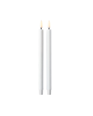 Velas LED STOFF Nagel de Uyuni Lighting, 2 Piezas , Blanco