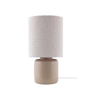 Lámpara de Mesa Globen Lighting Florian 20 Blanco/ Beige