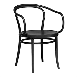 TON No 30 Silla de comedor Negro