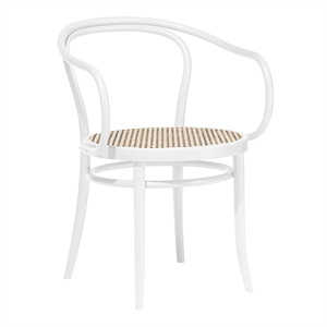 TON No 30 Silla de Comedor Rattan/ Blanco