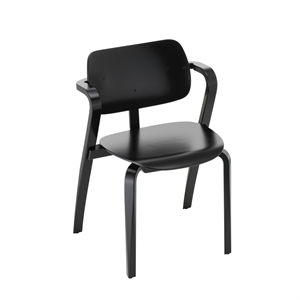 artek Aslak Mesa de Comedor Silla Negro