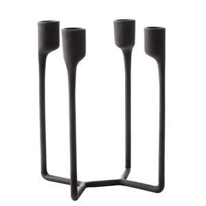 Normann Copenhagen Candelabro Heima de 4 Brazos Negro