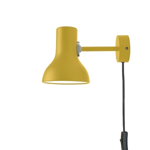 Anglepoise Type 75 Mini Lámpara de Pared Edición Margaret Howell Con Cable Amarillo Ocre