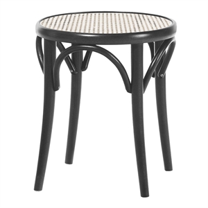 Taburete TON No 60 Rattan/ Negro