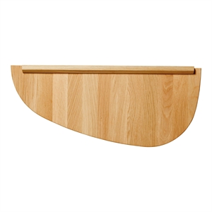 Estantería Andersen Furniture de 2 Niveles, 59x25, Roble Natural Aceitado