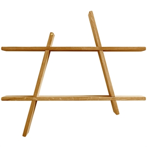 Andersen Furniture A-Shelf Estante Mediano 52x9x46 Fresno Aceitado Ahumado